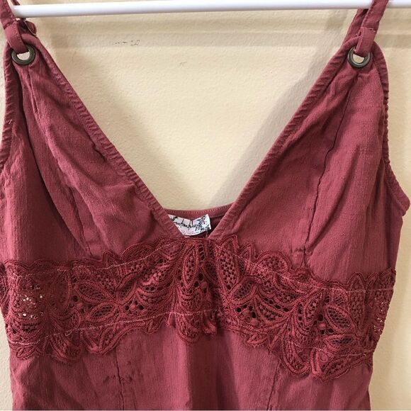 Intimately Free People Terra Cotta Mini Dress - Picture 4 of 7